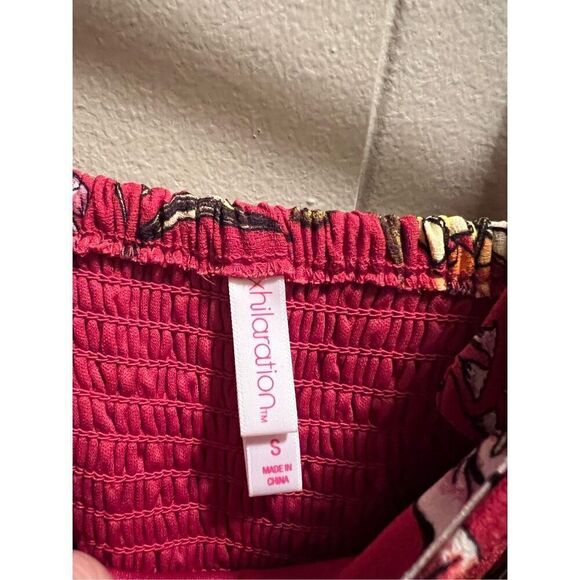 Xhilaration Floral Romper Woman’s Size Small - Picture 8 of 16